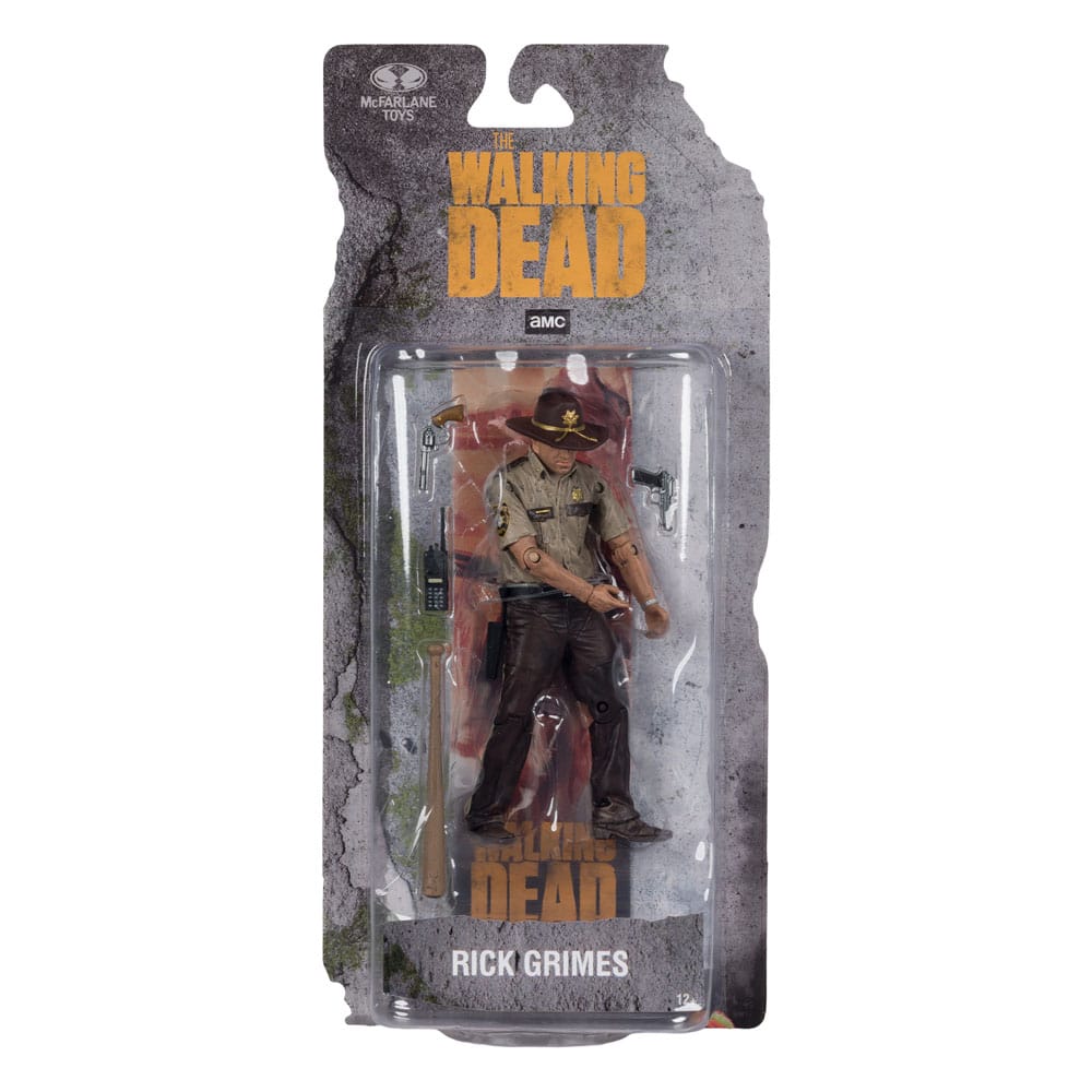 The Walking Dead Actionfigur Rick Grimes (Season 1) 13 cm - Smalltinytoystore