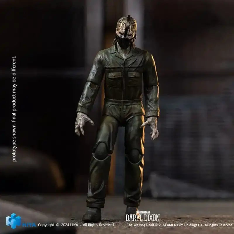 The Walking Dead Exquisite Mini Actionfigur 1/18 Daryl Dixon Dark Eyes Walker 11 cm - Smalltinytoystore