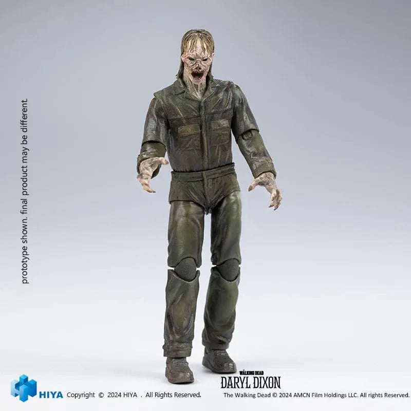 The Walking Dead Exquisite Mini Actionfigur 1/18 Daryl Dixon Dark Eyes Walker 11 cm - Smalltinytoystore