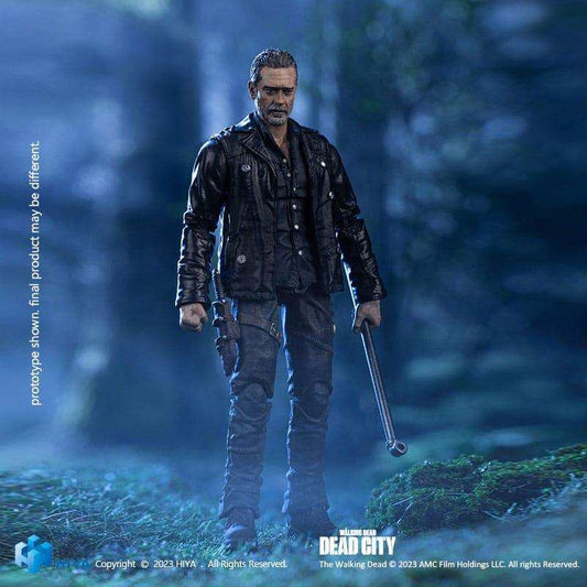 The Walking Dead Exquisite Mini Actionfigur 1/18 Dead City Negan 11 cm - Smalltinytoystore