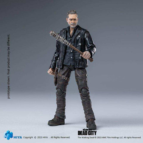 The Walking Dead Exquisite Mini Actionfigur 1/18 Dead City Negan 11 cm - Smalltinytoystore