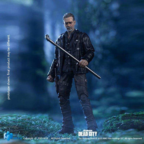 The Walking Dead Exquisite Mini Actionfigur 1/18 Dead City Negan 11 cm - Smalltinytoystore