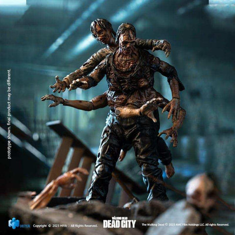 The Walking Dead Exquisite Mini Actionfigur 1/18 Dead City Walker King 11 cm - Smalltinytoystore