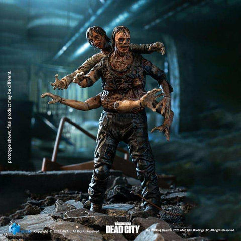 The Walking Dead Exquisite Mini Actionfigur 1/18 Dead City Walker King 11 cm - Smalltinytoystore