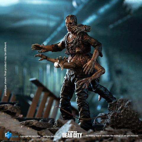 The Walking Dead Exquisite Mini Actionfigur 1/18 Dead City Walker King 11 cm - Smalltinytoystore