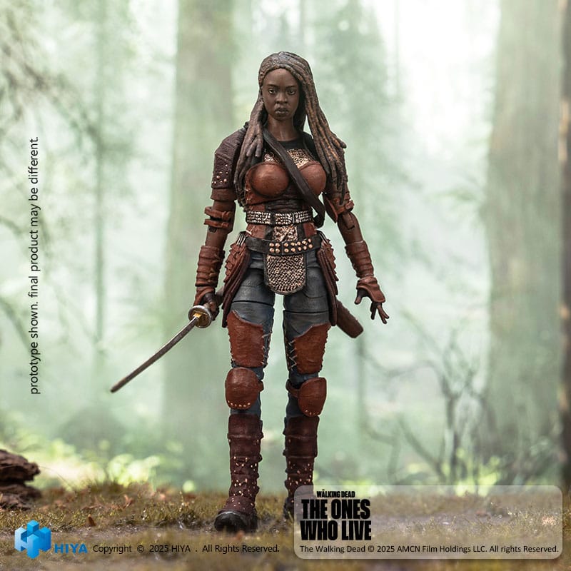 The Walking Dead: The Ones Who Lived Exquisite Mini Actionfigur 1/18 Michonne 10 cm - Smalltinytoystore