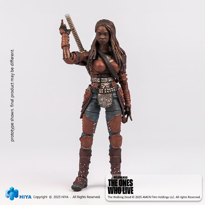 The Walking Dead: The Ones Who Lived Exquisite Mini Actionfigur 1/18 Michonne 10 cm - Smalltinytoystore