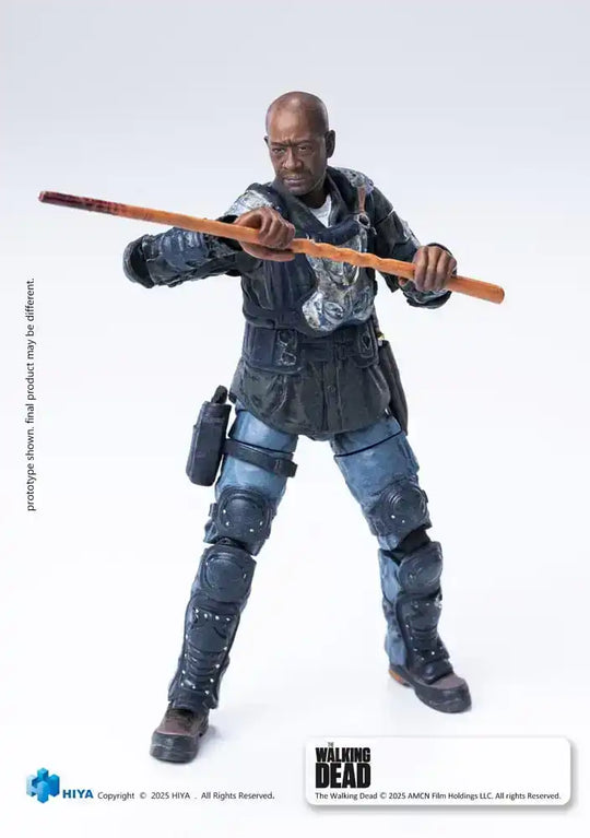 The Walking Dead: The Ones Who Lived Exquisite Mini Actionfigur 1/18 Morgan 10 cm