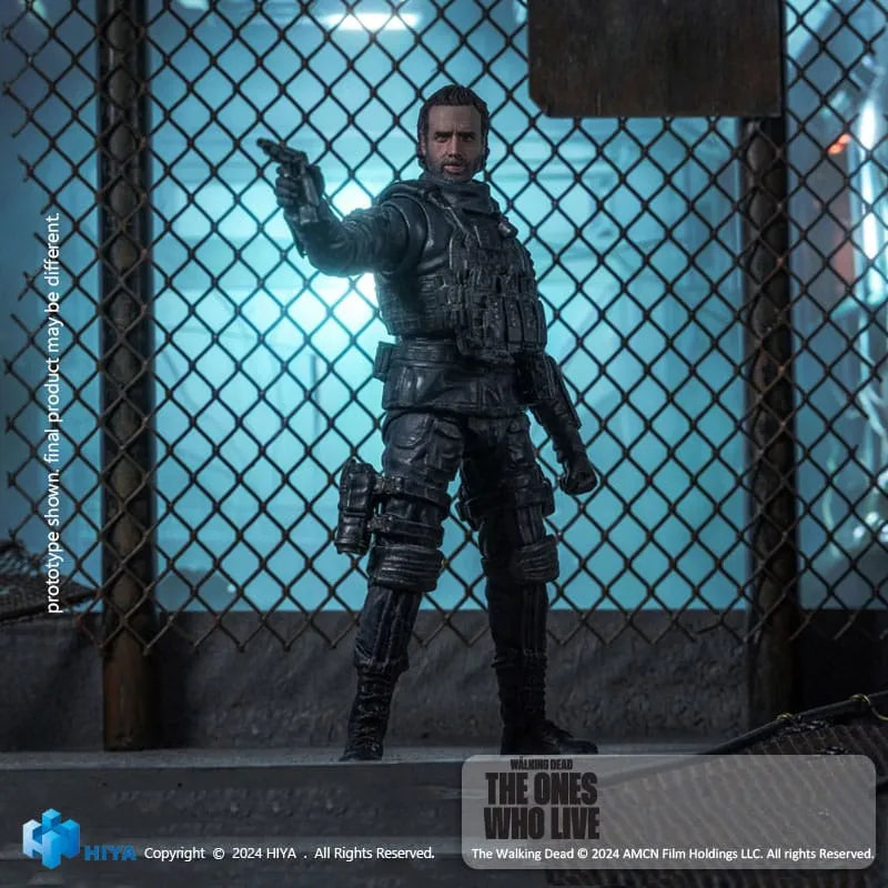 The Walking Dead: The Ones Who Lived Exquisite Mini Actionfigur 1/18 Rick Grimes 11 cm - Smalltinytoystore