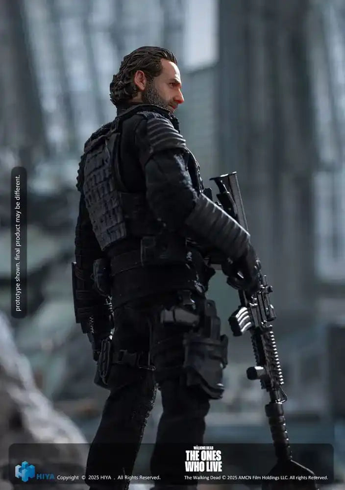 The Walking Dead: The Ones Who Lived Exquisite Super Series Actionfigur 1/12 Rick 16 cm - Smalltinytoystore