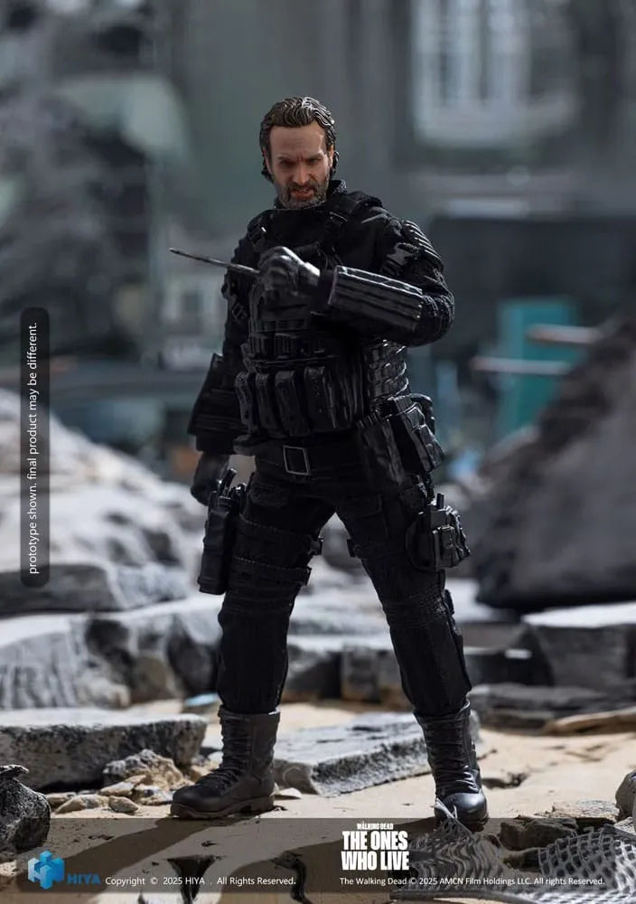 The Walking Dead: The Ones Who Lived Exquisite Super Series Actionfigur 1/12 Rick 16 cm - Smalltinytoystore