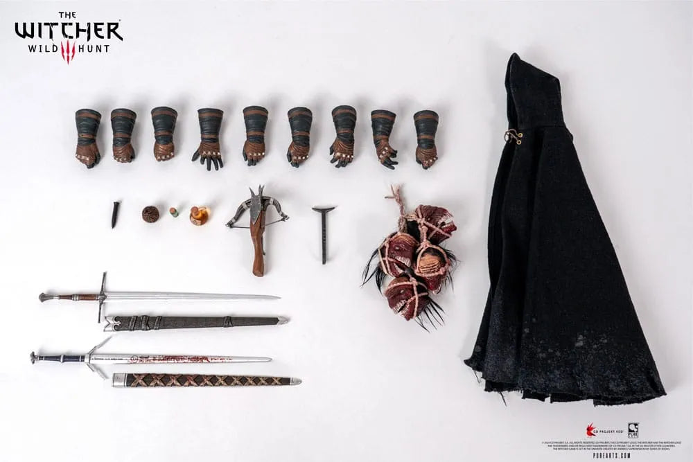 The Witcher 3: Wild Hunt Actionfigur 1/6 Geralt of Rivia 30 cm - Smalltinytoystore