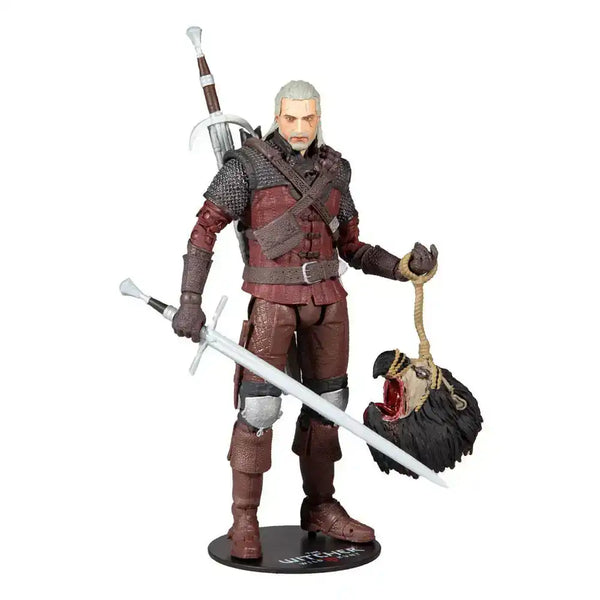 The Witcher 3: Wild Hunt Actionfigur Geralt of Rivia (Wolf Armor) 18 c ...