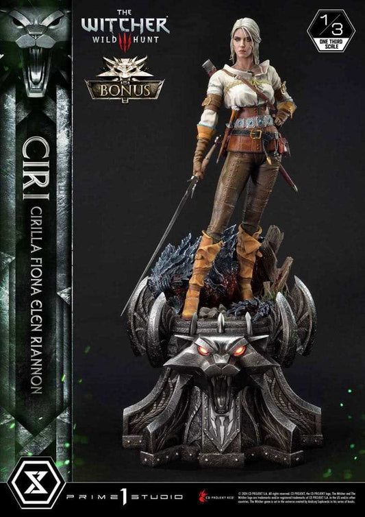The Witcher 3: Wild Hunt Museum Masterline Statue 1/3 Wild Hunt Ciri Fiona Elen Riannon Bonus Version 81 cm - Smalltinytoystore
