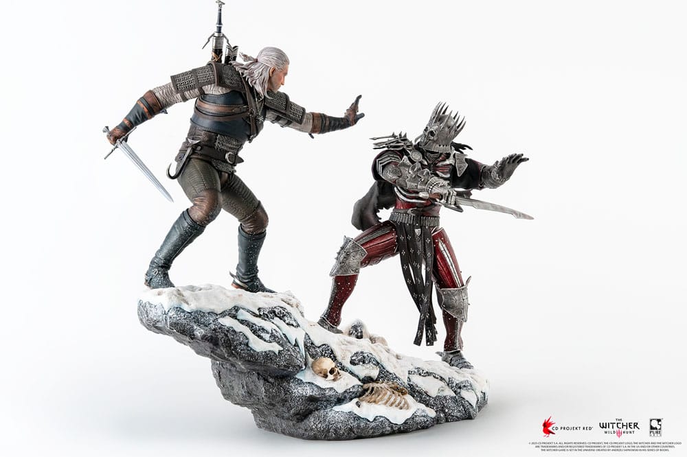 The Witcher 3: Wild Hunt Statue 1/6 Diorama Geralt vs Eredin 50 cm - Smalltinytoystore
