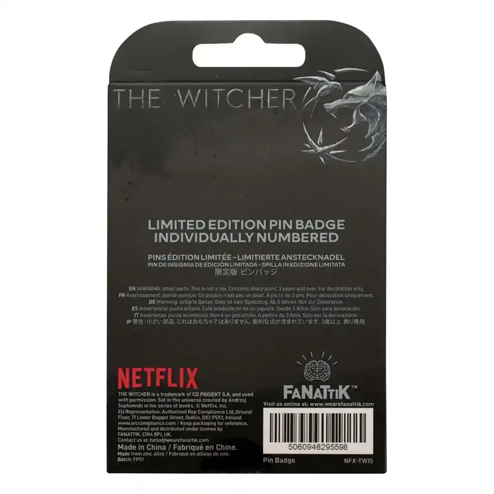 The Witcher Ansteck-Pin Witcher Symbol Limited Edition