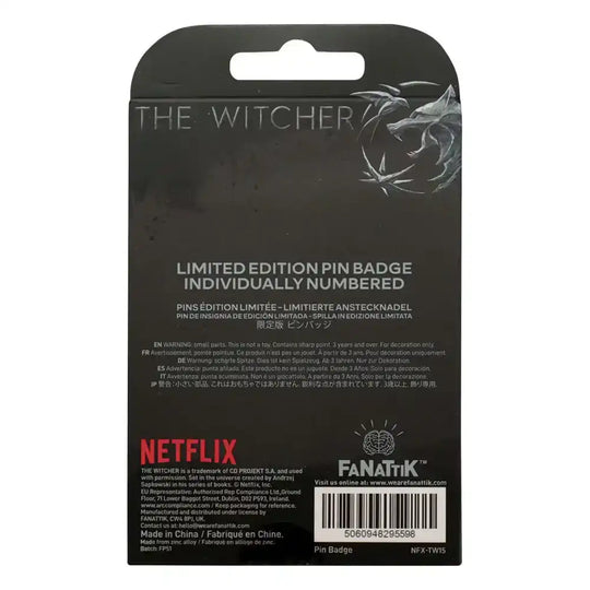 The Witcher Ansteck-Pin Witcher Symbol Limited Edition
