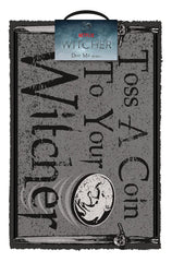 The Witcher Fußmatte Toss a Coin 40 x 60 cm - Smalltinytoystore