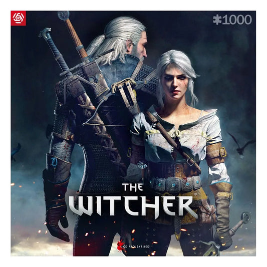 The Witcher Gaming Puzzle Geralt & Ciri (1000 Teile) - Smalltinytoystore