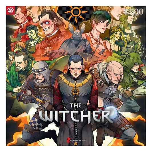 The Witcher Gaming Puzzle Nilfgaard (500 Teile) - Smalltinytoystore