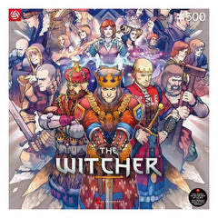 The Witcher Gaming Puzzle Northern Realms (500 Teile) - Smalltinytoystore