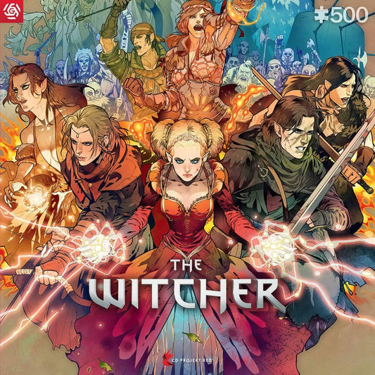 The Witcher Gaming Puzzle Scoia'tael (500 Teile) - Smalltinytoystore