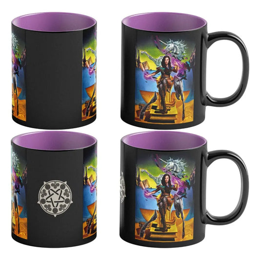 The Witcher III: Wild Hunt Game Art Chronicles Tasse mit Thermoeffekt Yennefer inspired by Salvador Dali 450 ml - Smalltinytoystore