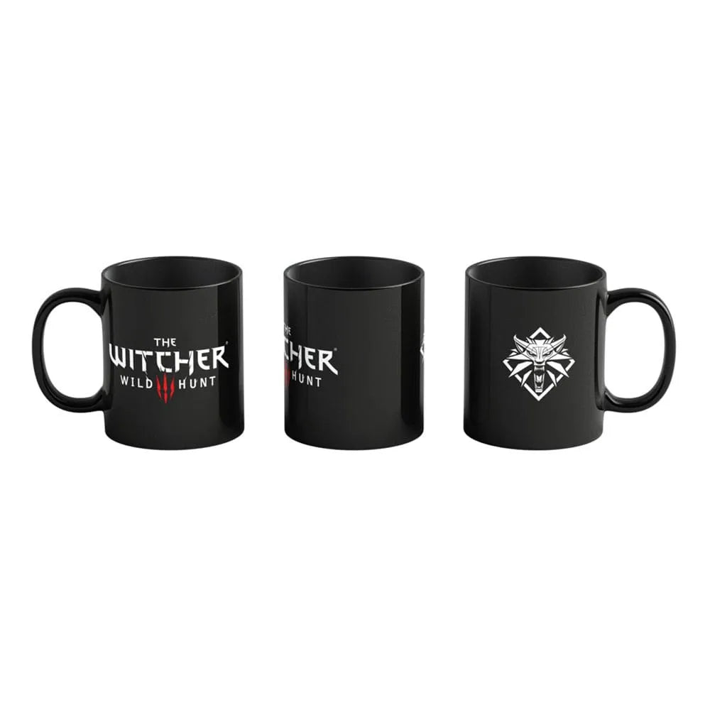 The Witcher III: Wild Hunt Tasse mit Thermoeffekt Witcher Symbole 480 ml - Smalltinytoystore
