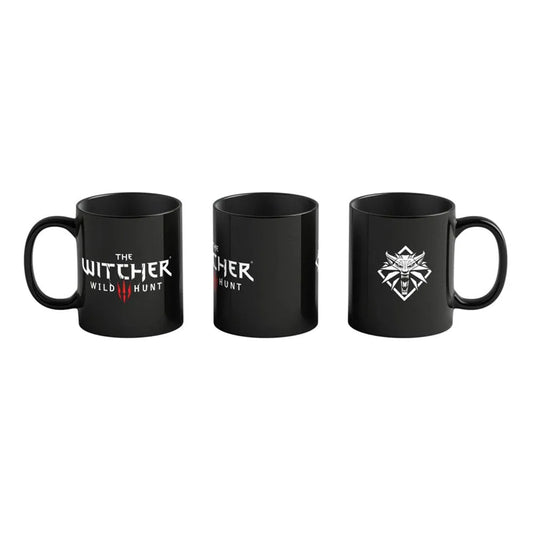 The Witcher III: Wild Hunt Tasse mit Thermoeffekt Witcher Symbole 480 ml - Smalltinytoystore