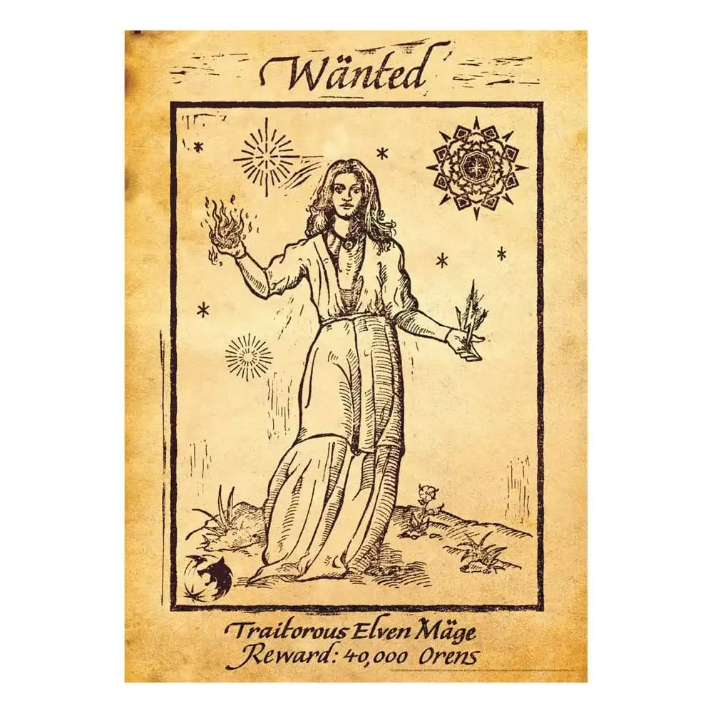 The Witcher Kunstdruck Limited Edition 42 x 30 cm