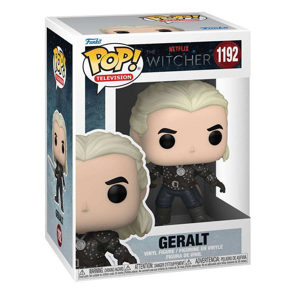 The Witcher POP! TV Vinyl Figur Geralt 9 cm (6er-Karton) - Smalltinytoystore