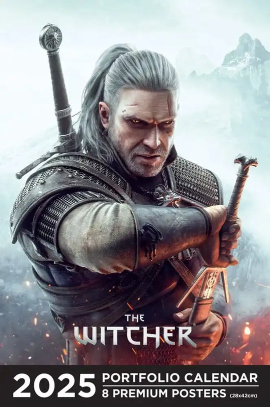 The Witcher Portfolio Kalender 2025 *Englische Version* - Smalltinytoystore