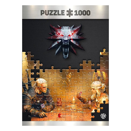 The Witcher Premium Puzzle Playing Gwent (1000 Teile) - Smalltinytoystore