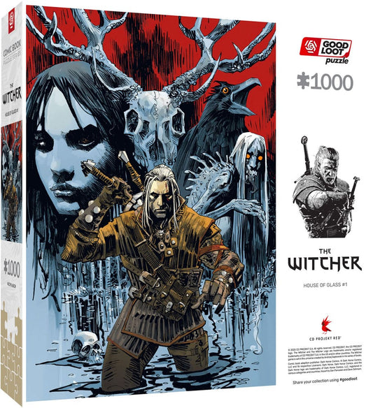The Witcher Puzzle House of Glass (1000 Teile) - Smalltinytoystore