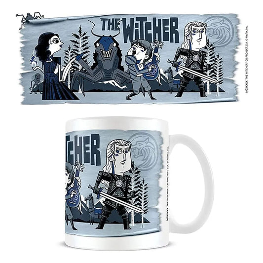 The Witcher Tasse Illustrated Adventure - Smalltinytoystore