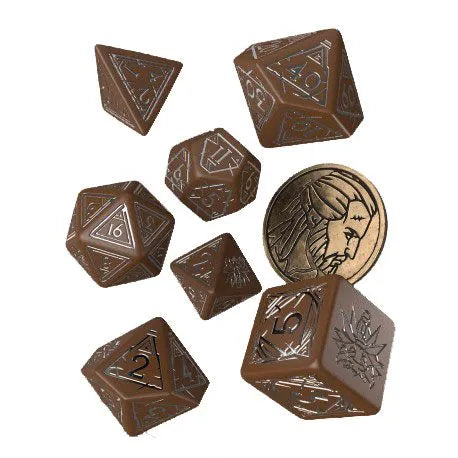 The Witcher Würfel Set Geralt Roach's Companion (7) - Smalltinytoystore