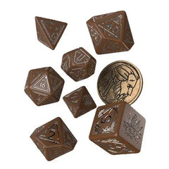 The Witcher Würfel Set Geralt Roach's Companion (7) - Smalltinytoystore