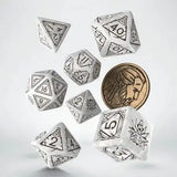 The Witcher Würfel Set Geralt The White Wolf (7) - Smalltinytoystore