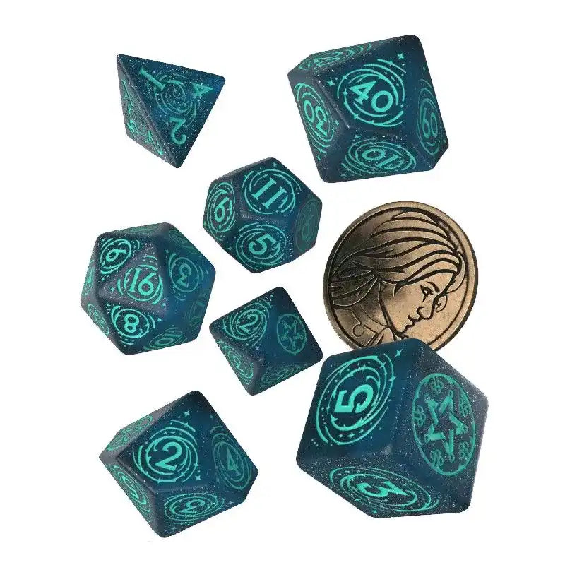 The Witcher Würfel Set Yennefer Sorceress Supreme (7) - Smalltinytoystore
