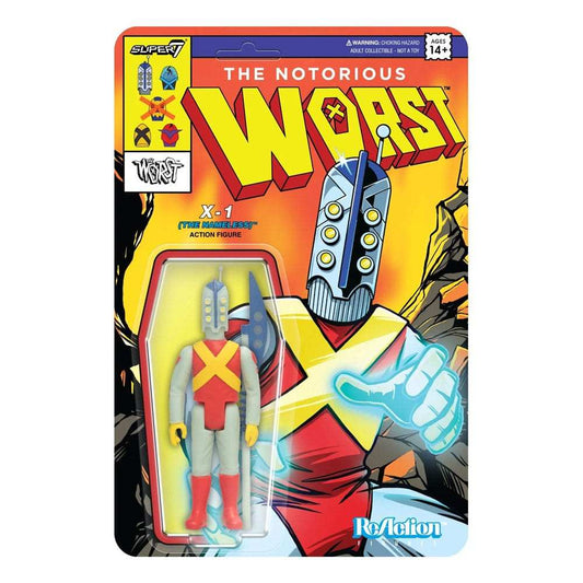 The Worst ReAction Actionfigur Wave 05 Mutant Team X1 The Nameless 10 cm - Smalltinytoystore