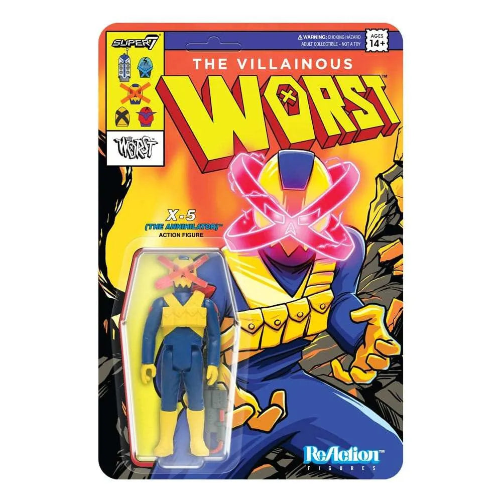 The Worst ReAction Actionfigur Wave 05 Mutant Team X5 The Annihilator 10 cm - Smalltinytoystore