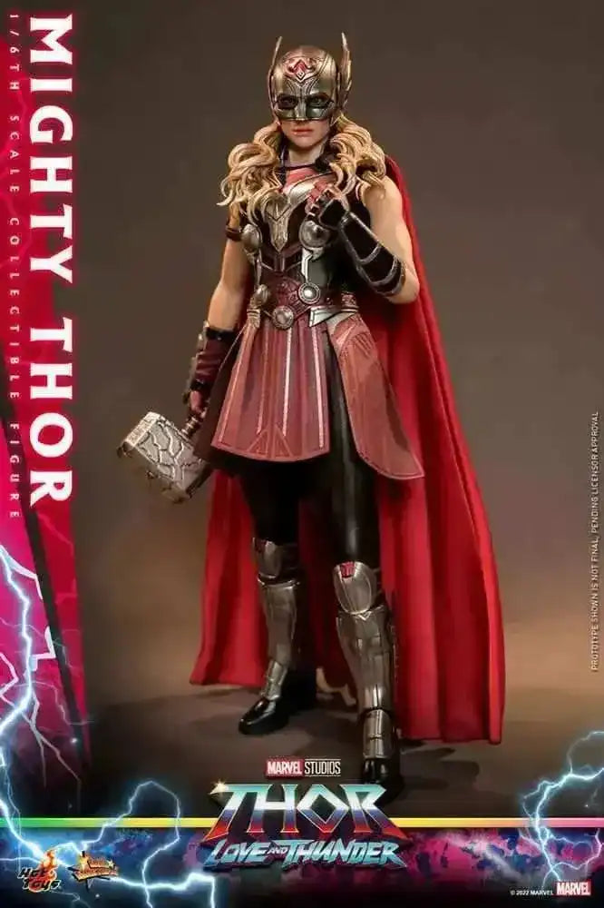Thor Love and Thunder Masterpiece 1/6 Mighty Thor 29 cm HOT TOYS - Smalltinytoystore