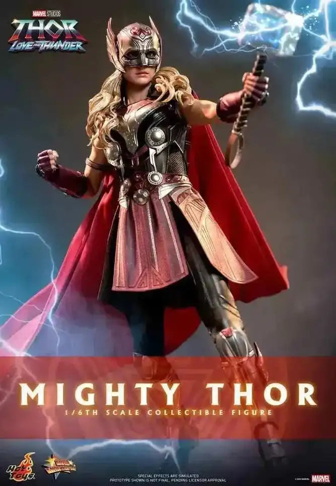 Thor Love and Thunder Masterpiece 1/6 Mighty Thor 29 cm HOT TOYS - Smalltinytoystore