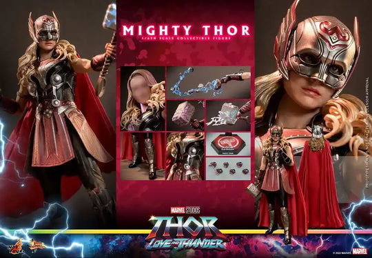 Thor Love and Thunder Masterpiece 1/6 Mighty Thor 29 cm HOT TOYS - Smalltinytoystore