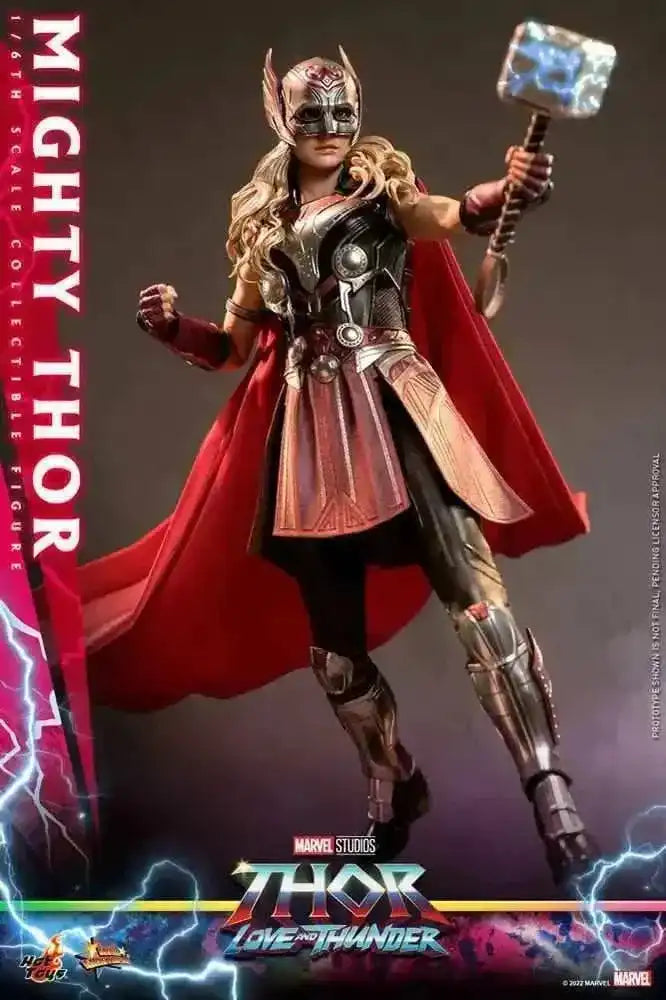 Thor Love and Thunder Masterpiece 1/6 Mighty Thor 29 cm HOT TOYS - Smalltinytoystore