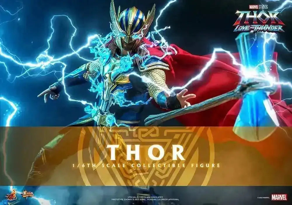 Thor Love and Thunder Masterpiece 1/6 Thor (Deluxe Version) 32 cm HOTTOYS - Smalltinytoystore