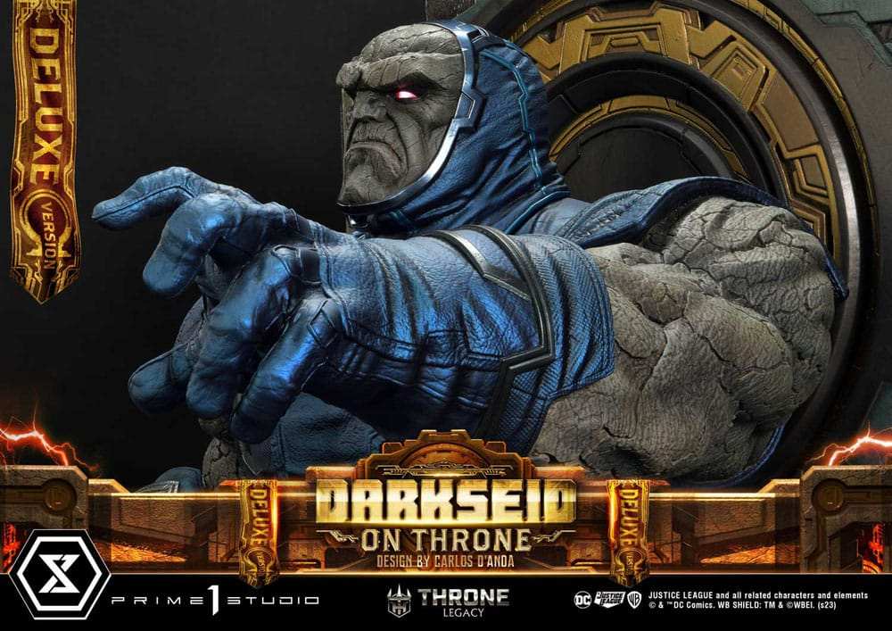 Throne Legacy Series Statue 1/4 Justice League (Comics) Darkseid on Throne Design by Carlos D'Anda Deluxe Bonus Version 65 cm - Smalltinytoystore