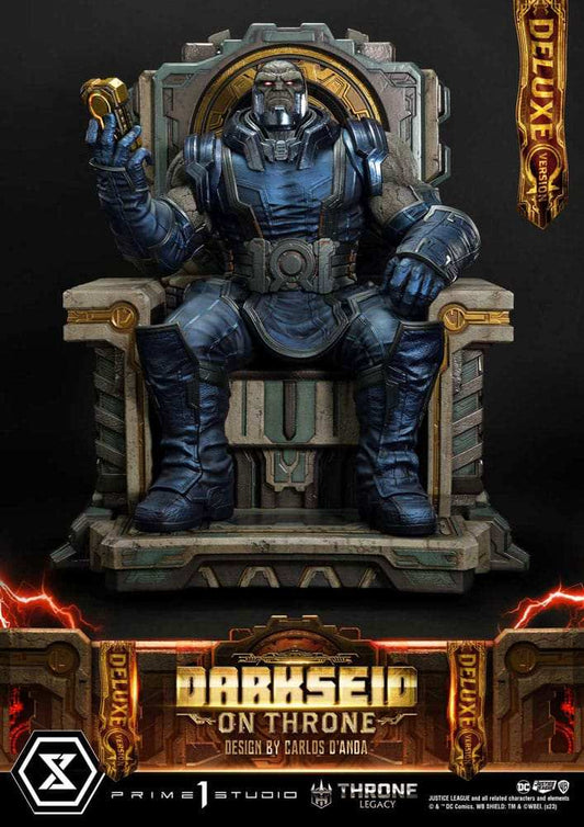 Throne Legacy Series Statue 1/4 Justice League (Comics) Darkseid on Throne Design by Carlos D'Anda Deluxe Version 65 cm - Smalltinytoystore