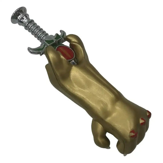 Thundercats Prop Replik 1/1 Sword of Omens and Claw Shield 15 cm - Smalltinytoystore