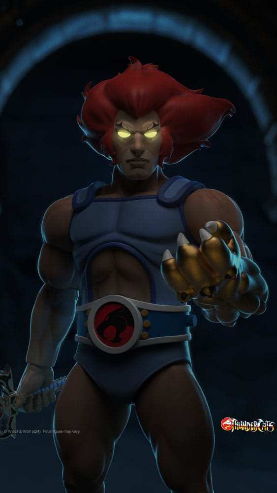 Thundercats Ultimates Actionfigur Lion-O (LED Eyes) 18 cm - Smalltinytoystore